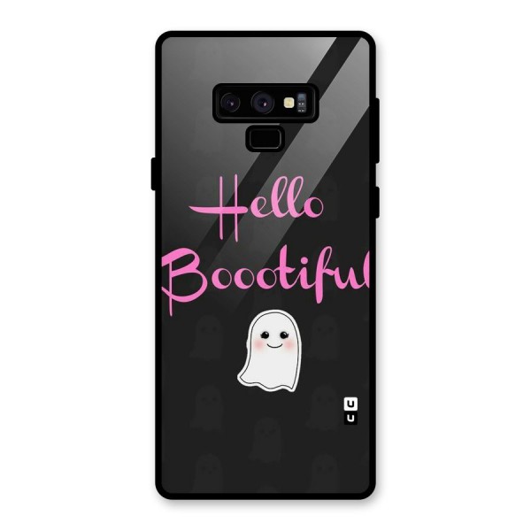 Boootiful Glass Back Case for Galaxy Note 9