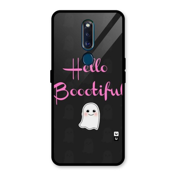 Boootiful Glass Back Case for Oppo F11 Pro