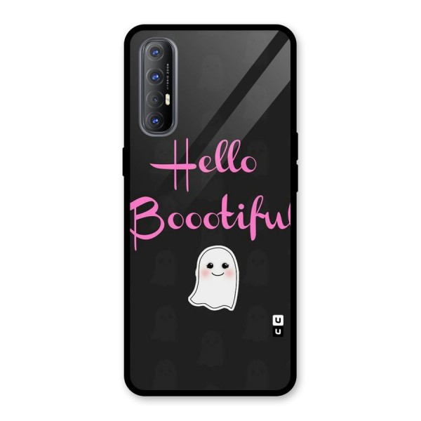 Boootiful Glass Back Case for Oppo Reno3 Pro