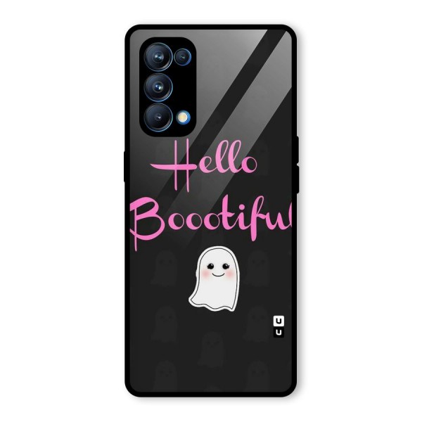 Boootiful Glass Back Case for Oppo Reno5 Pro 5G