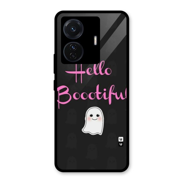 Boootiful Glass Back Case for Vivo T1 Pro