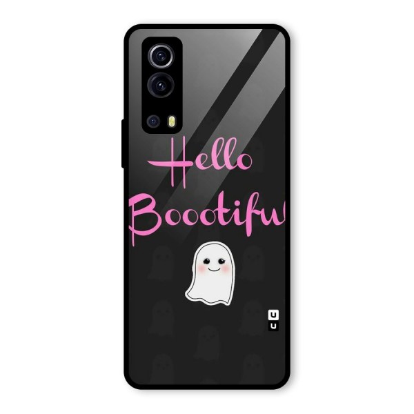 Boootiful Glass Back Case for Vivo iQOO Z3