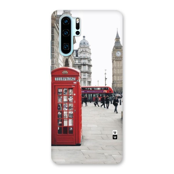 Booth In Red Back Case for Huawei P30 Pro