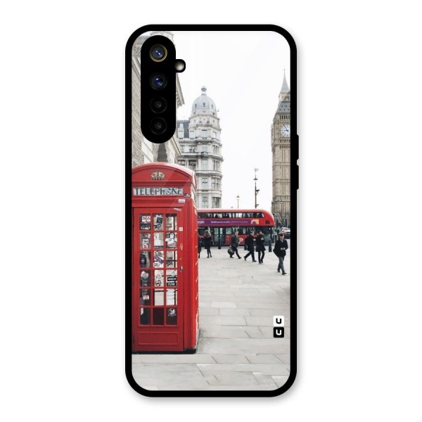 Booth In Red Glass Back Case for Realme 6