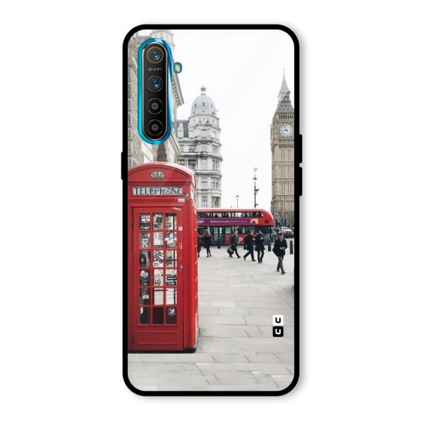 Booth In Red Glass Back Case for Realme XT