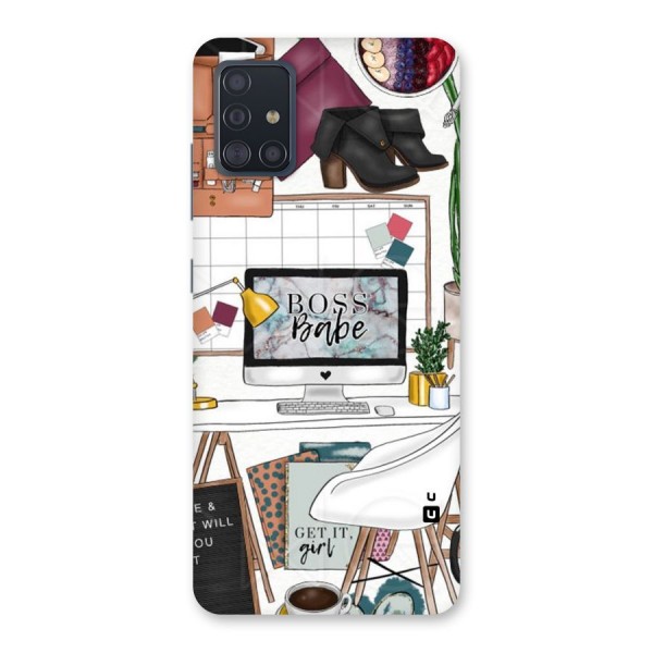 Boss Babe Back Case for Galaxy A51