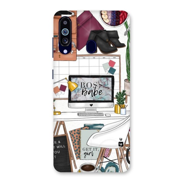 Boss Babe Back Case for Galaxy A60