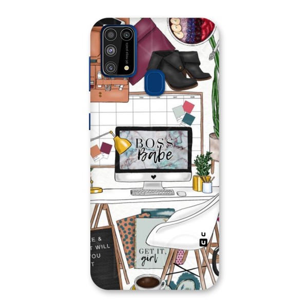 Boss Babe Back Case for Galaxy F41