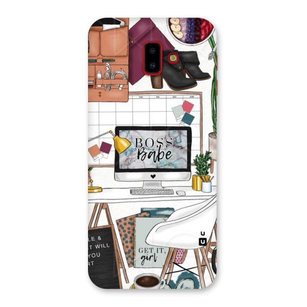 Boss Babe Back Case for Galaxy J6 Plus