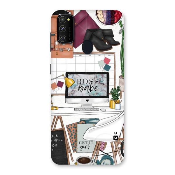 Boss Babe Back Case for Galaxy M21