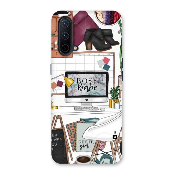 Boss Babe Back Case for OnePlus Nord CE 5G