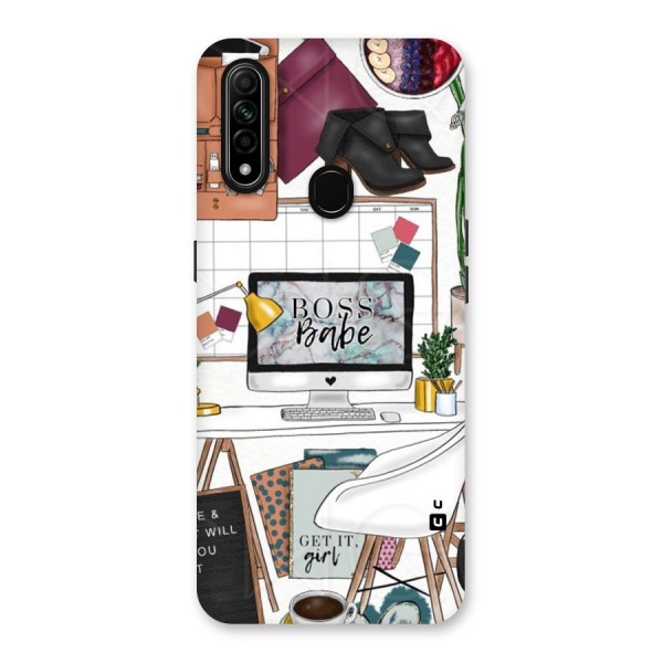 Boss Babe Back Case for Oppo A31