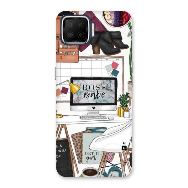 Boss Babe Back Case for Oppo F17