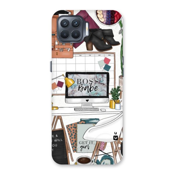 Boss Babe Back Case for Oppo F17 Pro