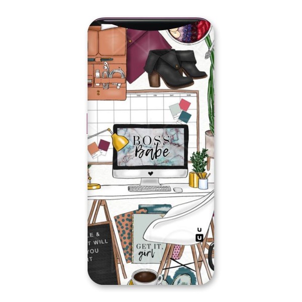 Boss Babe Back Case for Oppo Find X