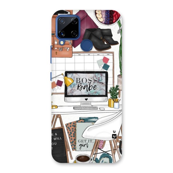 Boss Babe Back Case for Realme C12