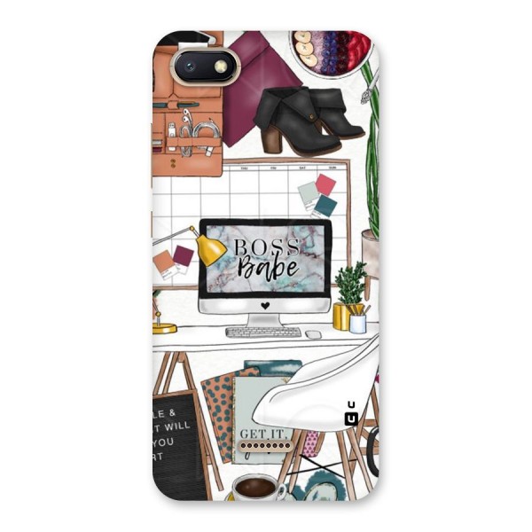 Boss Babe Back Case for Redmi 6A