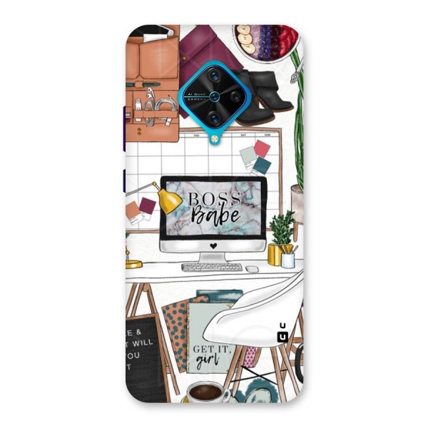 Boss Babe Back Case for Vivo S1 Pro