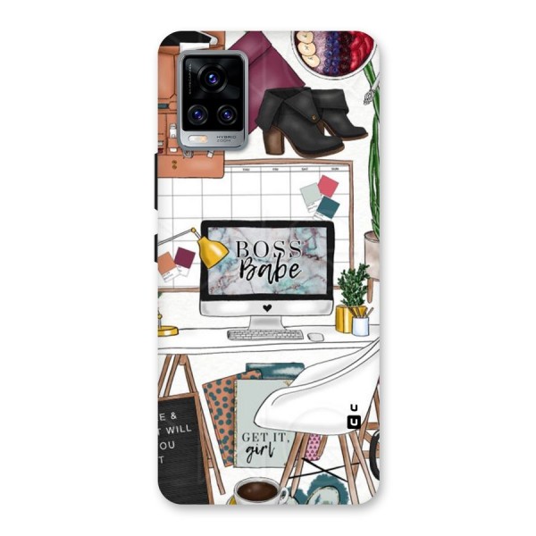 Boss Babe Back Case for Vivo V20 Pro