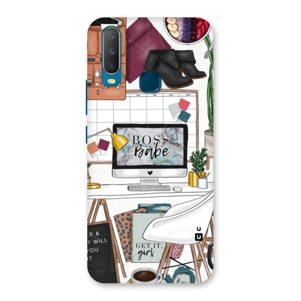 Boss Babe Back Case for Vivo Y12