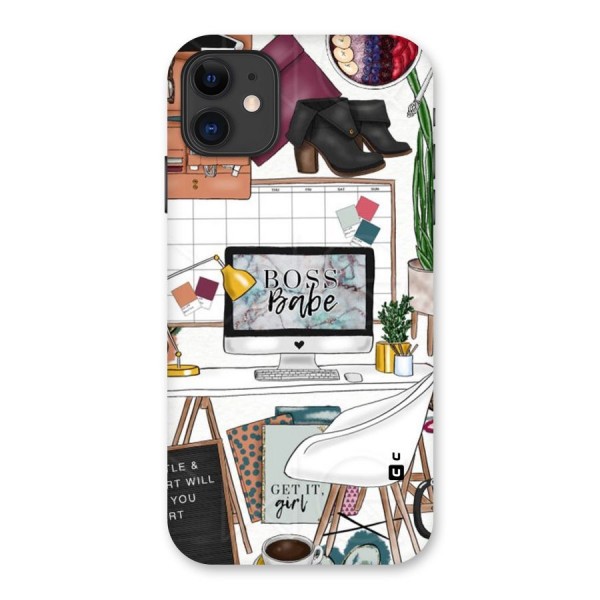 Boss Babe Back Case for iPhone 11