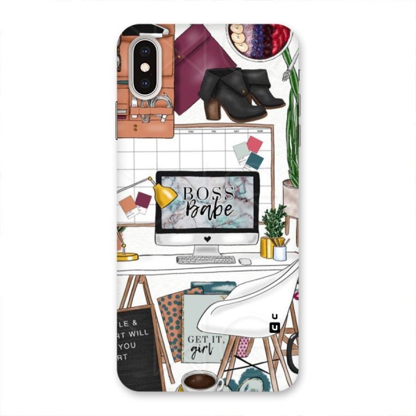 Boss Babe Back Case for iPhone XS Max