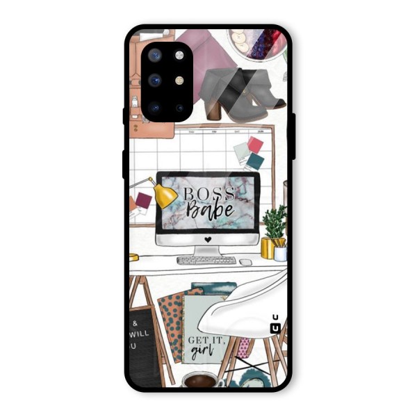 Boss Babe Glass Back Case for OnePlus 8T