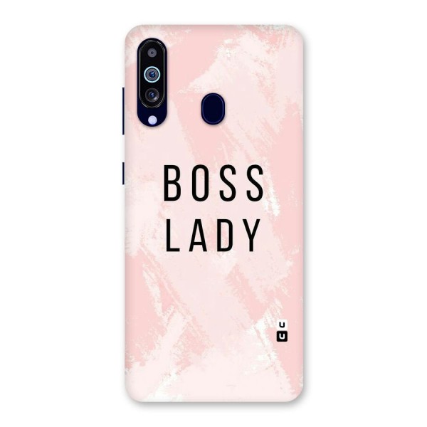 Boss Lady Pink Back Case for Galaxy A60