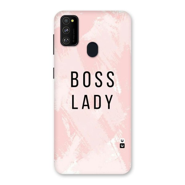 Boss Lady Pink Back Case for Galaxy M21