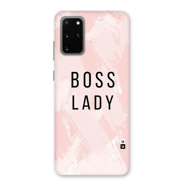 Boss Lady Pink Back Case for Galaxy S20 Plus