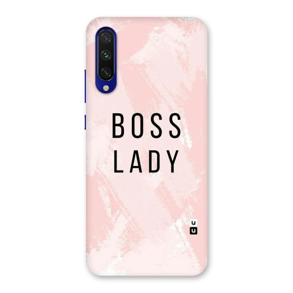 Boss Lady Pink Back Case for Mi A3