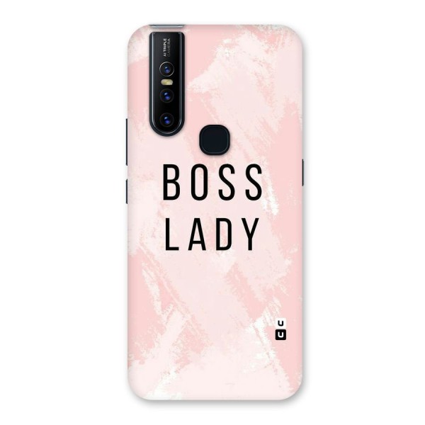 Boss Lady Pink Back Case for Vivo V15