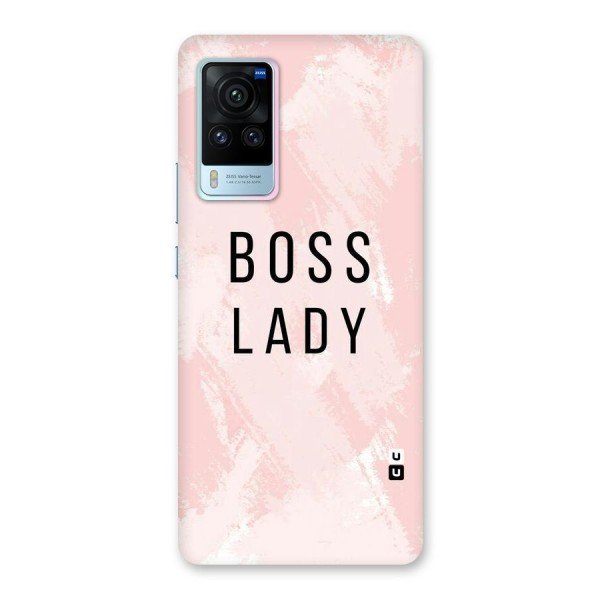 Boss Lady Pink Back Case for Vivo X60 Pro