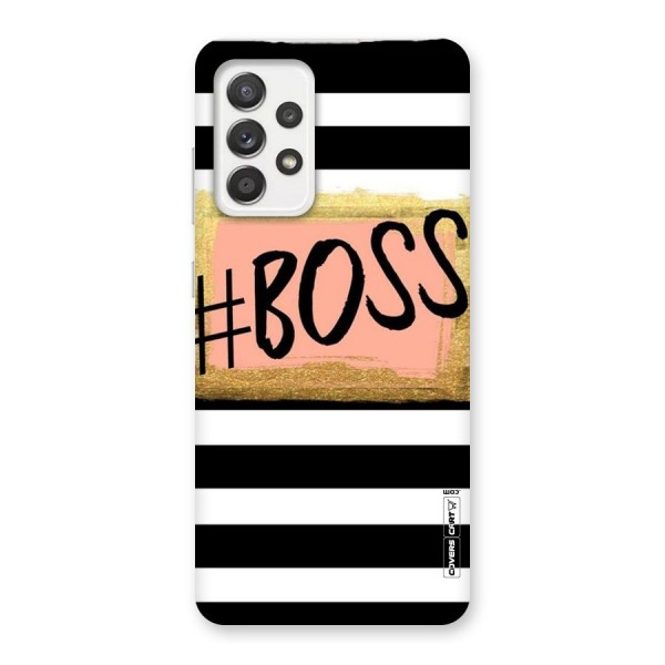 Boss Stripes Back Case for Galaxy A52