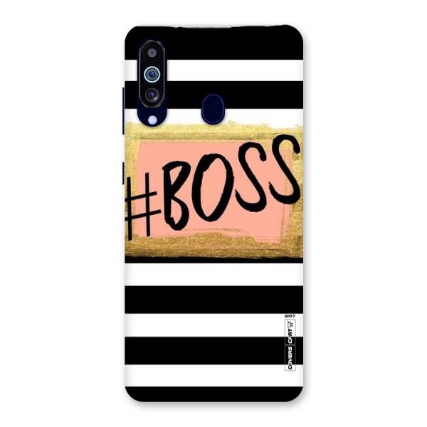 Boss Stripes Back Case for Galaxy A60