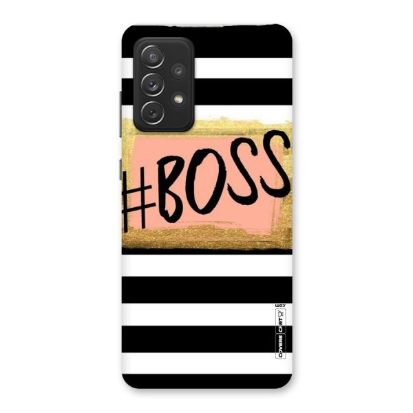 Boss Stripes Back Case for Galaxy A72