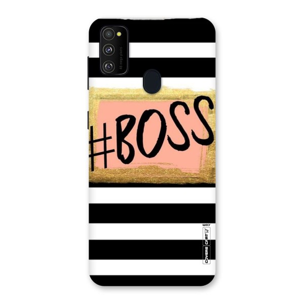 Boss Stripes Back Case for Galaxy M21