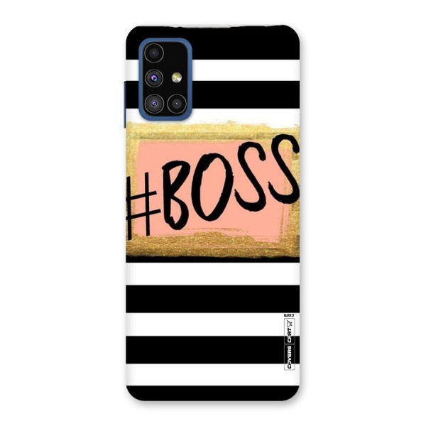 Boss Stripes Back Case for Galaxy M51