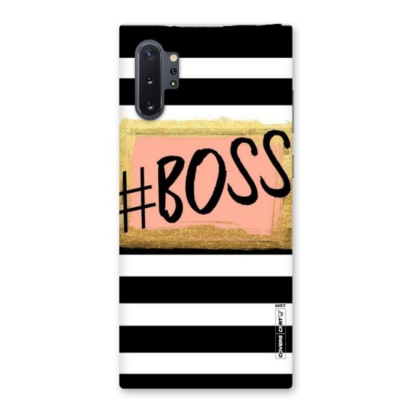 Boss Stripes Back Case for Galaxy Note 10 Plus