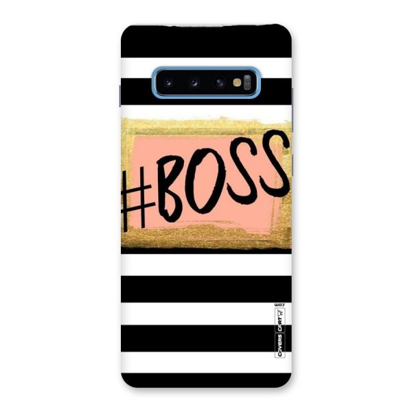 Boss Stripes Back Case for Galaxy S10 Plus