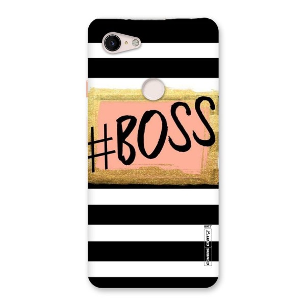 Boss Stripes Back Case for Google Pixel 3 XL