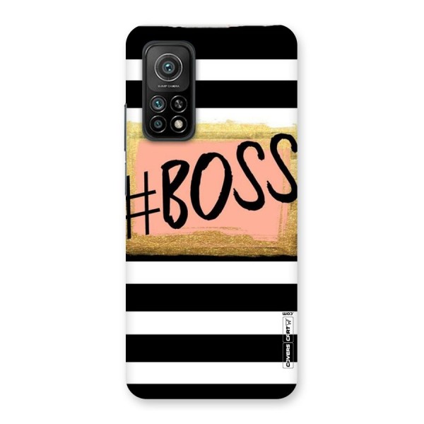 Boss Stripes Back Case for Mi 10T Pro 5G