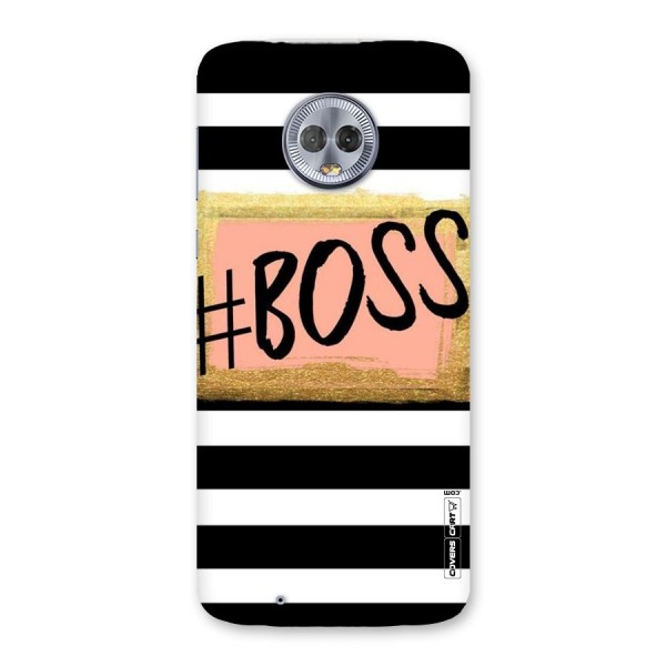 Boss Stripes Back Case for Moto G6