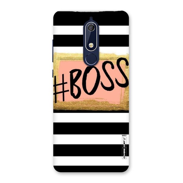 Boss Stripes Back Case for Nokia 5.1