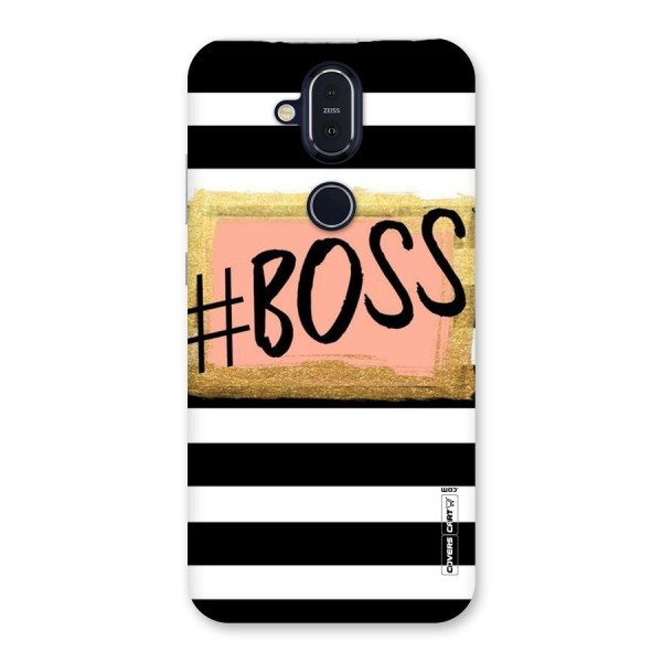 Boss Stripes Back Case for Nokia 8.1