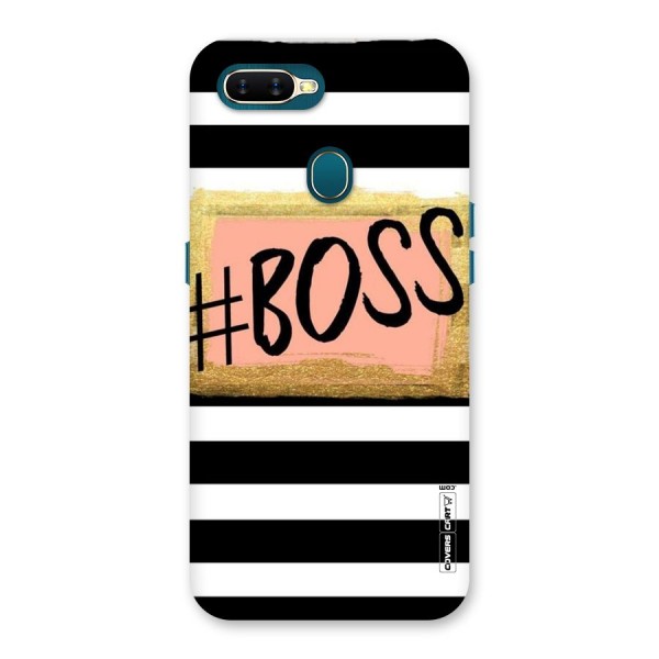 Boss Stripes Back Case for Oppo A12