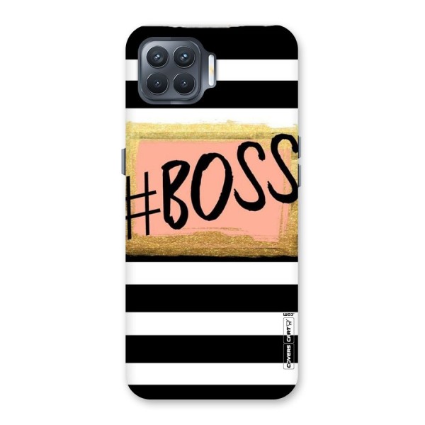 Boss Stripes Back Case for Oppo F17 Pro