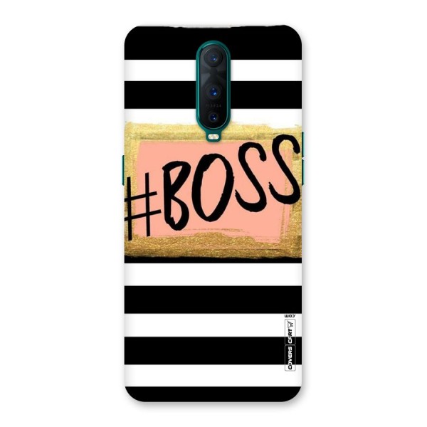 Boss Stripes Back Case for Oppo R17 Pro