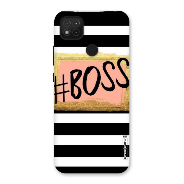 Boss Stripes Back Case for Redmi 9C