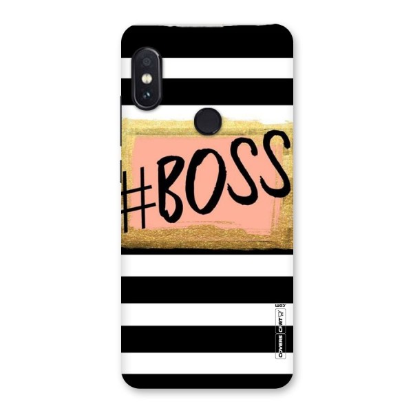 Boss Stripes Back Case for Redmi Note 5 Pro